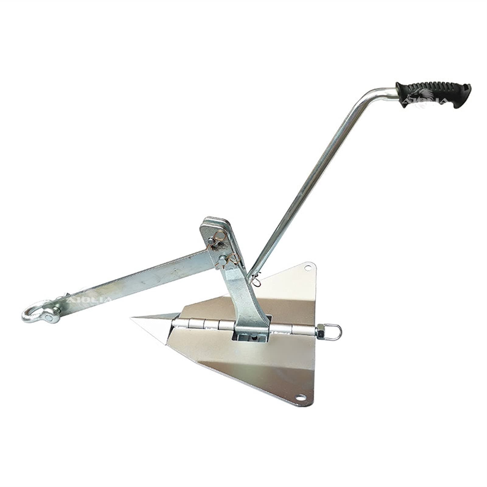 YIPOST For Off-road Vehicles Electric Winch Ground Anchor Folding Outdoor Rescue Tool Winch Self-rescue Anchor