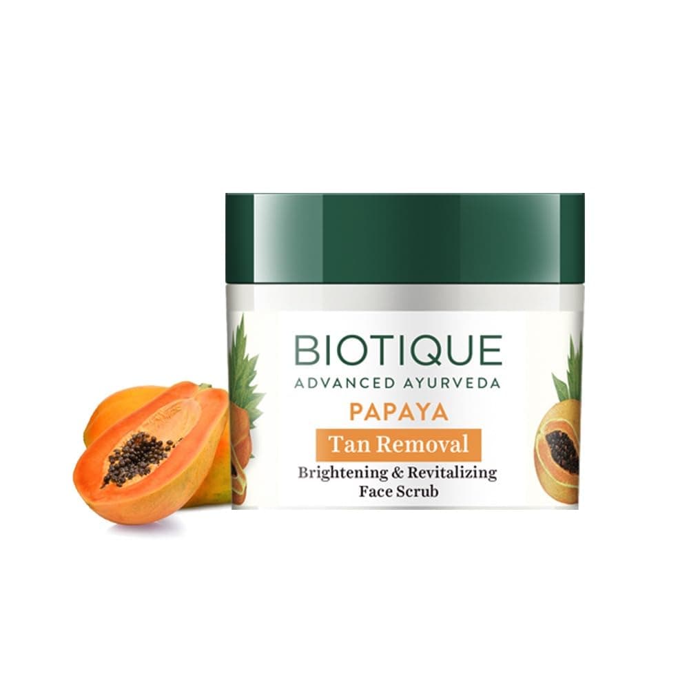 Bio Papaya Revitalizing Tan Removal Scrub, 75 G, Multi, Gm