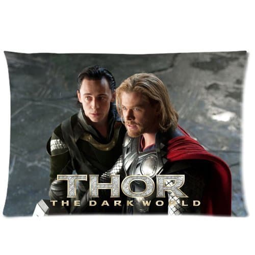 Perfect Arts Hot Avengers Thor Vs Loki Tom Hiddleston Unique Custom Zippered Pillow Cases "20x30" Inches (Two sides)