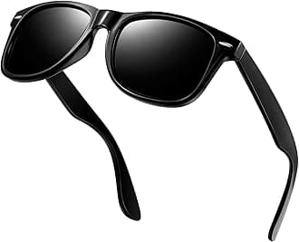 KANASTAL Polarized Wrap Around Sports Sunglasses Men, Large Square Frame Lightweight Sun Glasses Women, Outdoor Cycling Shades Unisex 100% UV400 Protection