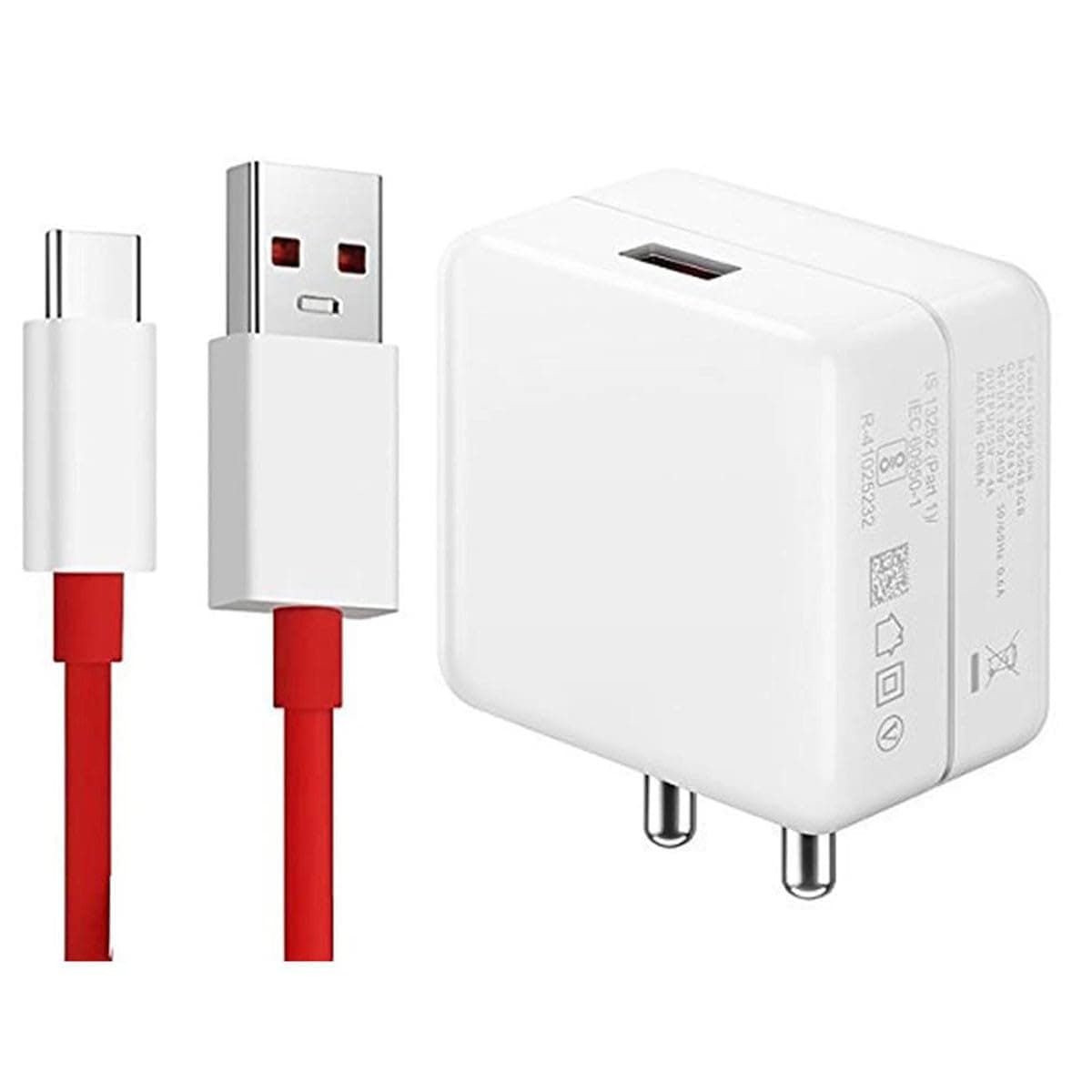 35W Ultra Fast Type-C Charger for Mercedes-Benz E-Class Charger Original Adapter Like Mobile Charger Fast QC 3.0 Quick Charger with 1 Meter Type C USB Data Cable (35W, P-1, Red)