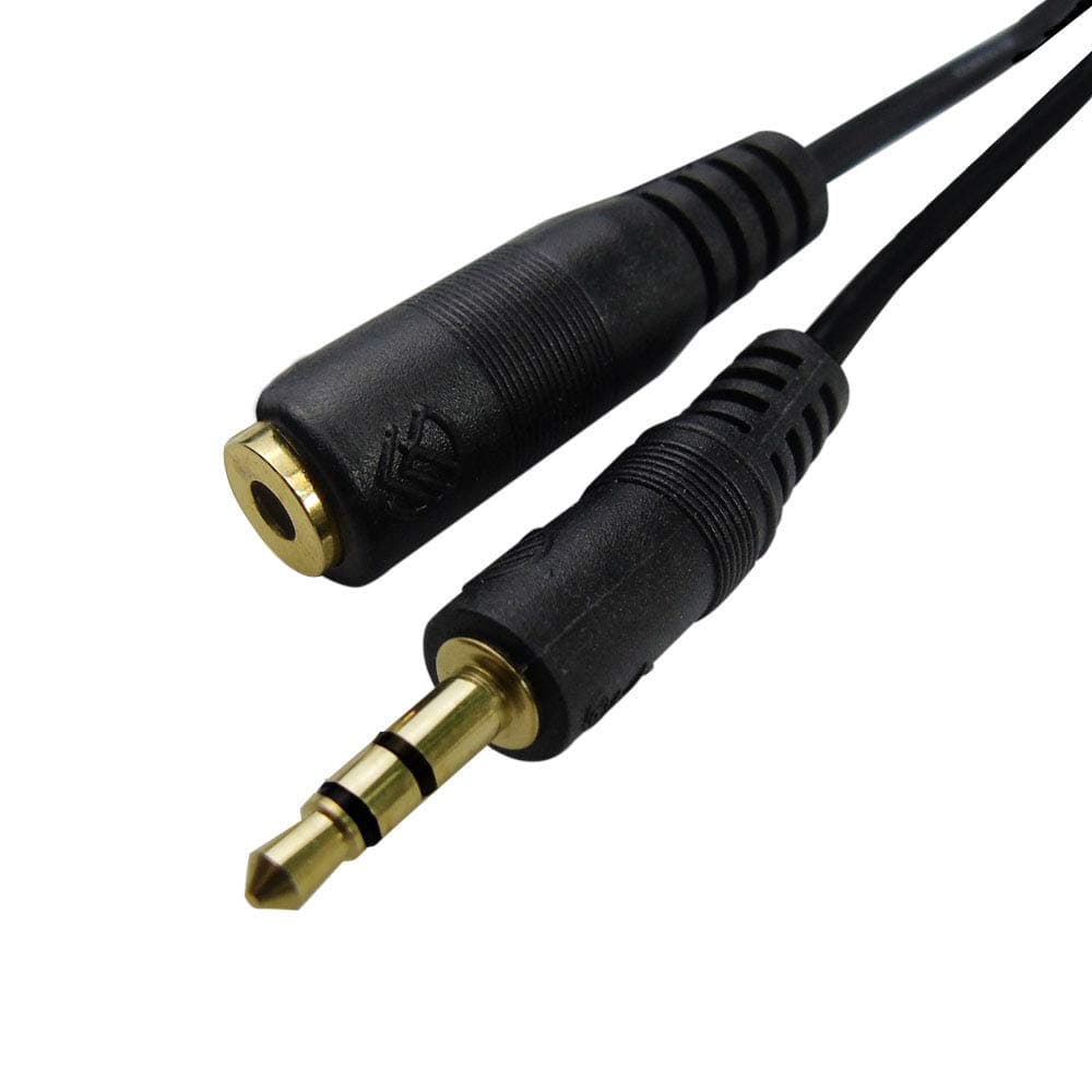 SZBJ IR (Infrared) Extension Cable for Extending IR Receiver, Emitter, Stereo Cables (49 ft)