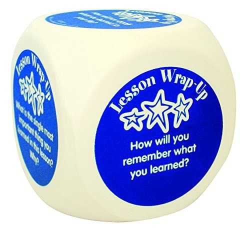 Kagan Cooperative Learning Lesson Wrap up Cube (MLW)