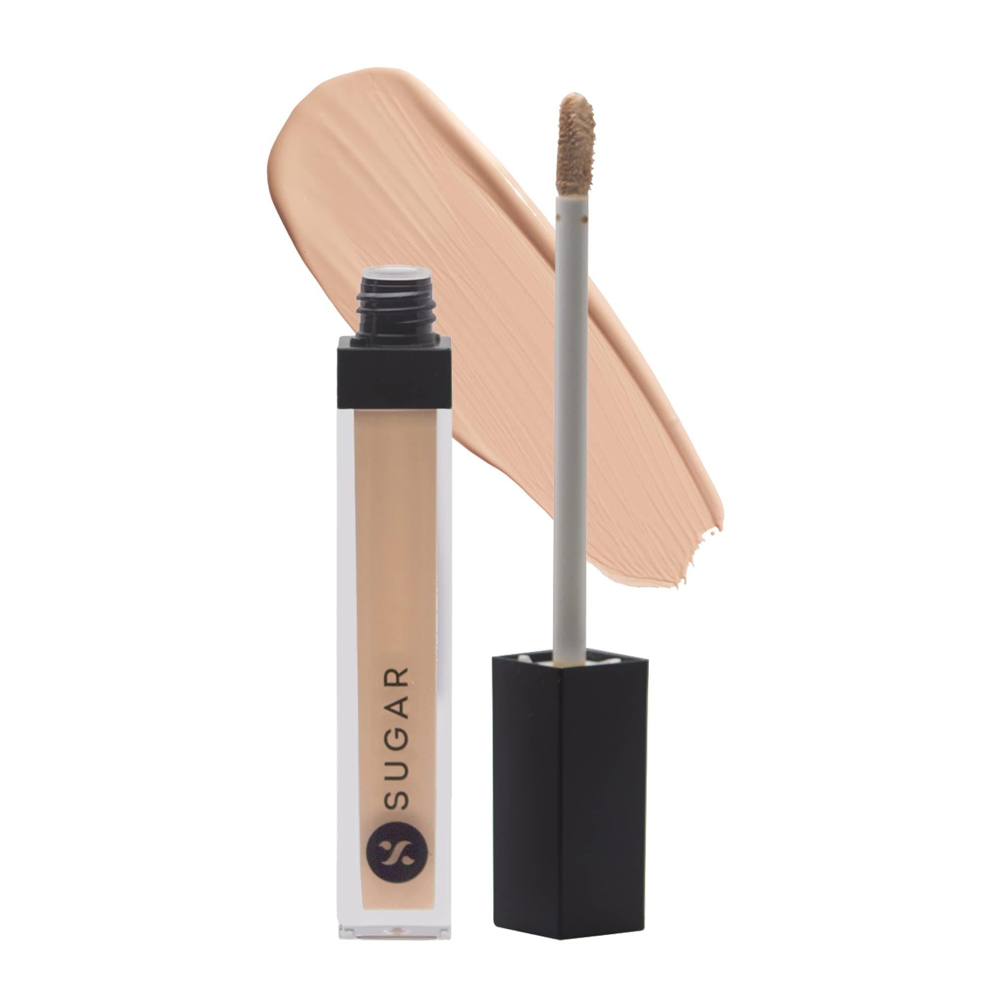 SUGAR Cosmetics Magic Wand Waterproof Concealer - 15 Cappuccino (Light, Cool Undertone)