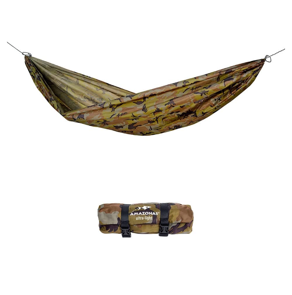 AMAZONASAZ-1030260 Travel Hammock Set - Camouflage