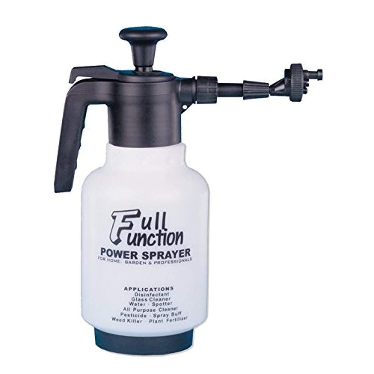 Tolco150299 Full Function Power Sprayer, 8.25" Height, 12" Width, 50 oz. Capacity, Natural/Black (Pack of 12)