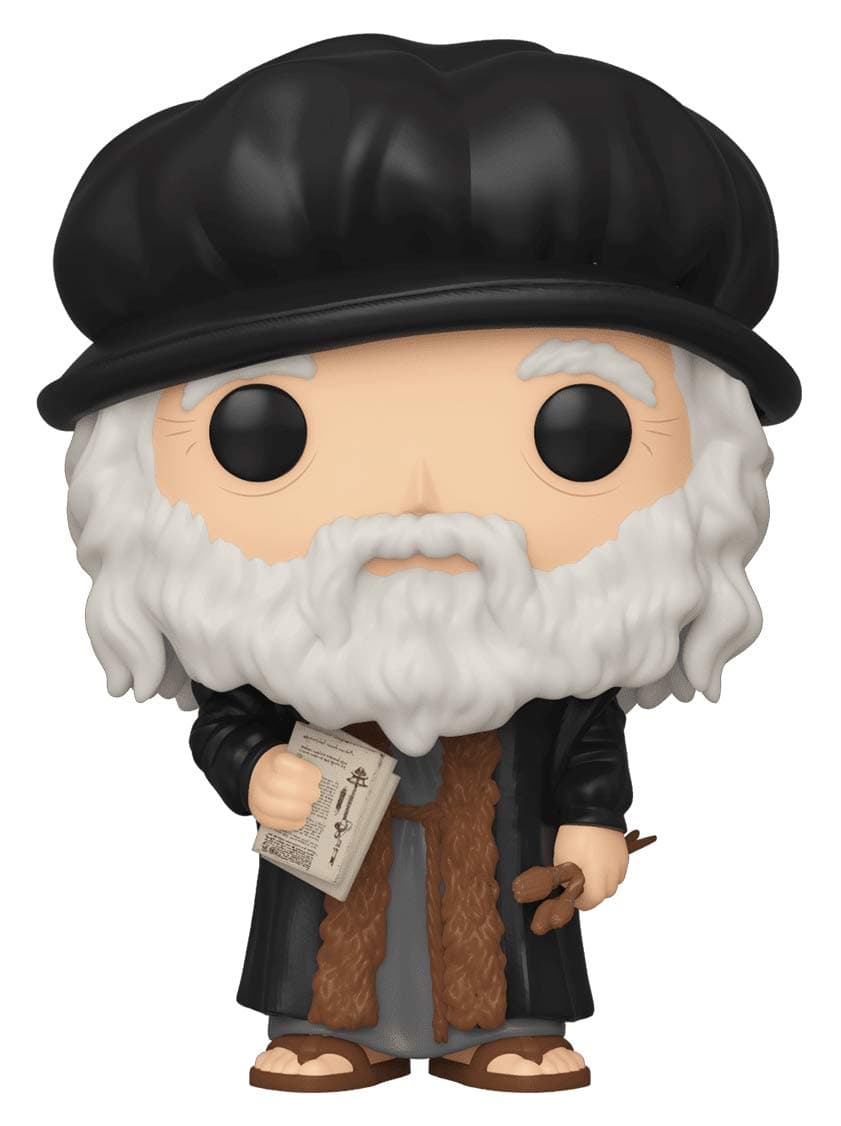 POP! Artists: Leonardo DaVinci - Image Rights - Collectable Vinyl Figure - Gift Idea - Official Merchandise - Toys for Kids & Adults - Model Figure for Collectors and Display