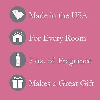 Greenleaf Gifts Indigo Suede Scented Room Air Freshener Spray | Non-Aerosol 7 oz Spray | Scented Air Freshener for Home | Home Fragrance for Bedroom & Bathroom, clear