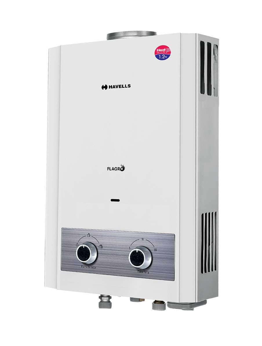 Havells Flagro 6 Litre Instant LPG Water Heater (White)