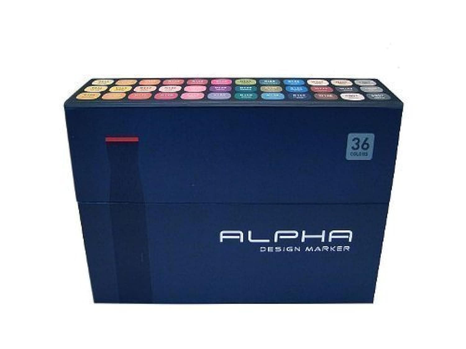 Alpha EF 36 Grafikmarker 36er Set Box Design Marker