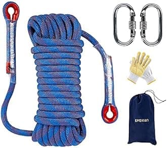 10mm Blue Indoor Outdoor Climbing Rope