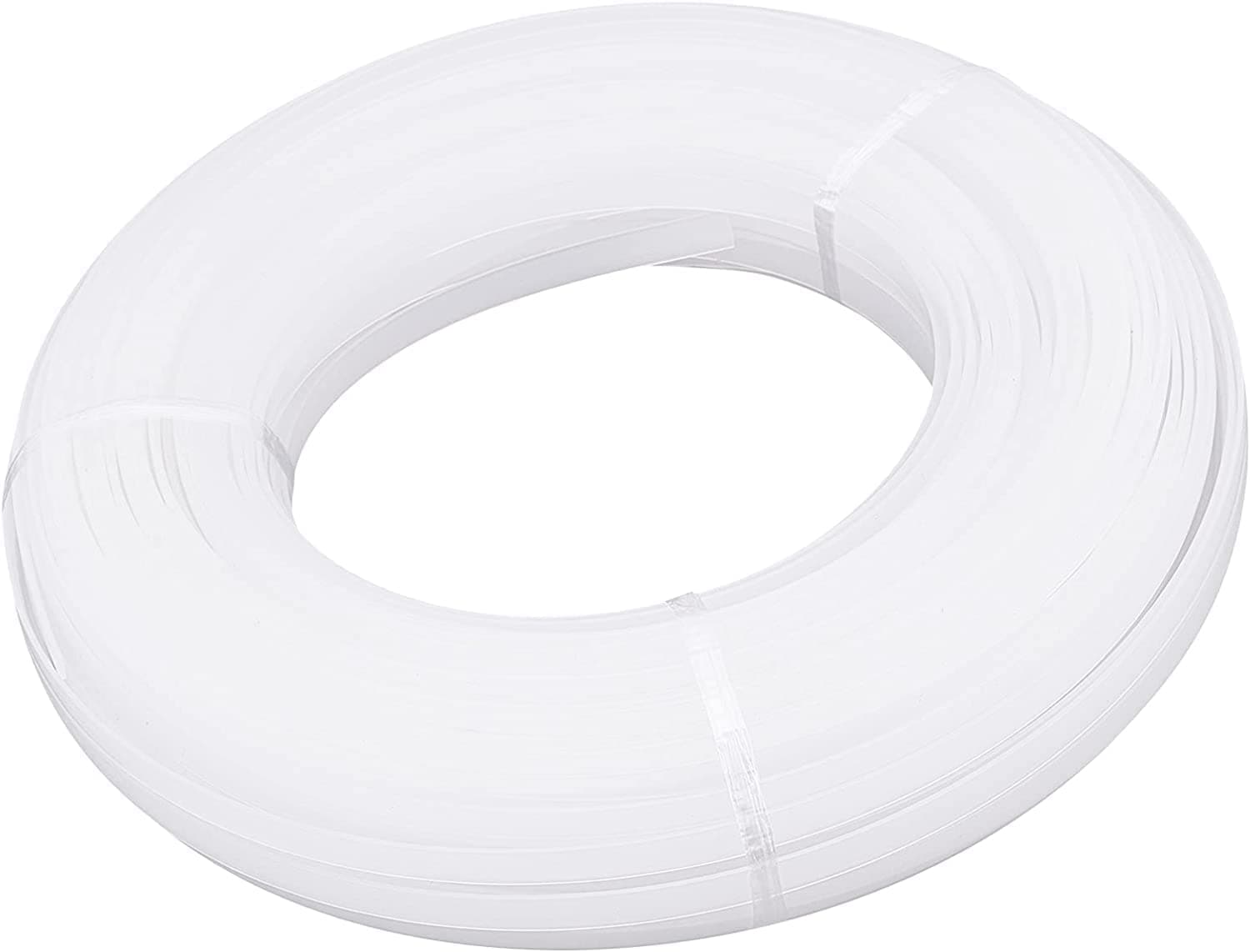 AakritiAakriti Polyester Boning for Sewing - White Plastic Sew-Through Low Density for Wedding Dress, Corset, Bridal Gowns, Nursing Cap, Lingerie, Costume, Hats and Handbags (10MM-10 Meter)