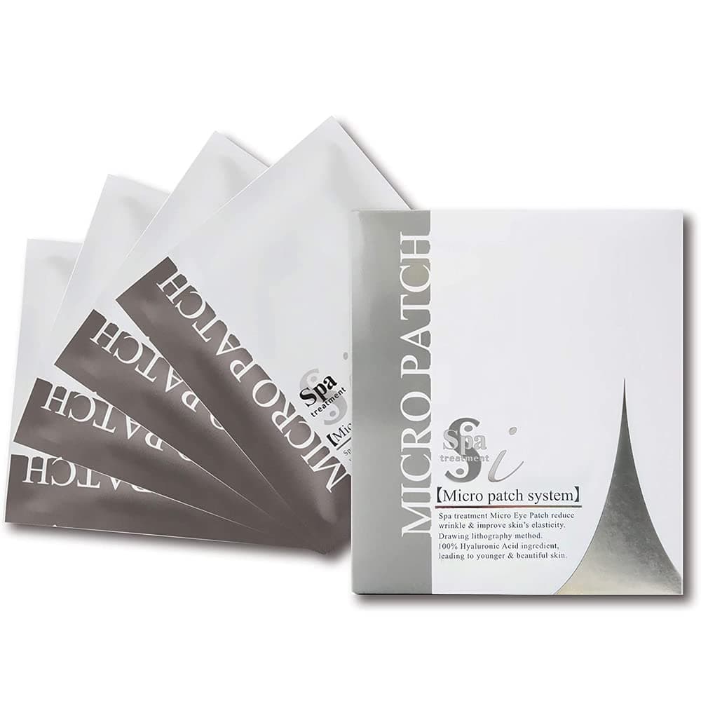 Spa Treatment iMicro Patch, Eye Patch with Hyaluronic Acid Serum, Under Eye Patches from Japan 2 x 4 set (8 pieces)