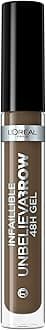 UnbelievaBrow Long-Lasting Eyebrow Gel, Smudge-Proof, Transfer-Proof, Waterproof, 102 Cool Blonde, 1 Count (Pack of 1)