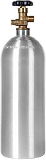 5lb co2 Tank- New Aluminum Cylinder with CGA320 Valve