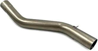 Exhaust Pipe Muffler Motorcycle Exhaust Middle Pipe For Kawasaki For ZX-6R 2009-2014 For ZX-10R 2008-2017 Motorcycle Exhaust Pipe Exhaust System Muffler (For ZX-10R 2008-2010)