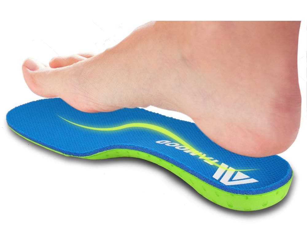 High Arch Support Plantar Fasciitis Orthotic Inserts for Flat Feet Pronation Replacement Lightweight Insoles Soft Cushioned pad Against Feet Pain for Men and Women