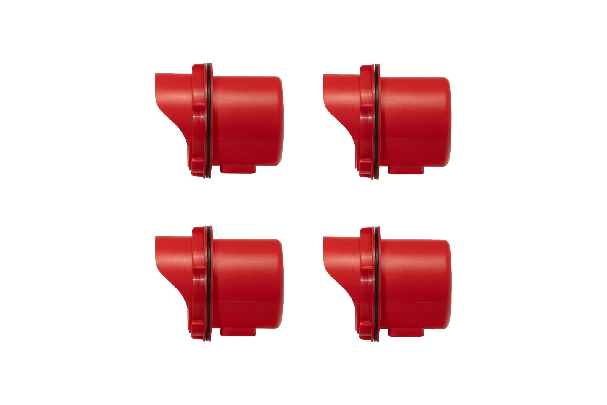 RentACoopDIY Medium 4-Port Chick2Chicken Feeder Kit with Built-in Slider Port Cover (4-Port)