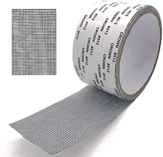 Rylan Mosquito Net Patch Repair Tape | Strong Adhesive & Waterproof Window Covering Mesh for Door Tears Holes Screen Patch (200Cm X 5CM) (Pack of 1)