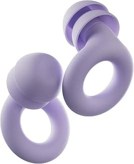 Loop Quiet 2 Plus Ear Plugs with Double Tips - Ultra Comfortable and Reusable Earplugs for Sleep, Focus, Move and Noise Sensitivity | Flexible Hearing Protection | 24dB SNR Noise Reduction with 3dB
