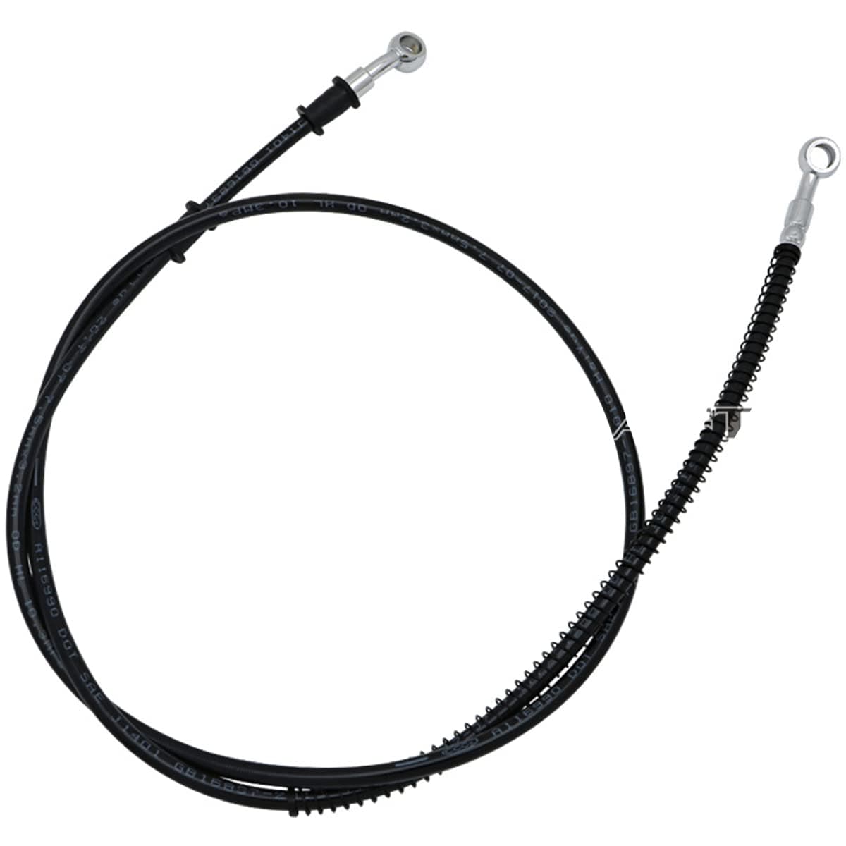 Motorcycle Front Hydraulic Brake Oil Hoses cable Lines Compatible with/Replacement For Harley Sportster XL 883 1200 X48 (130cm)