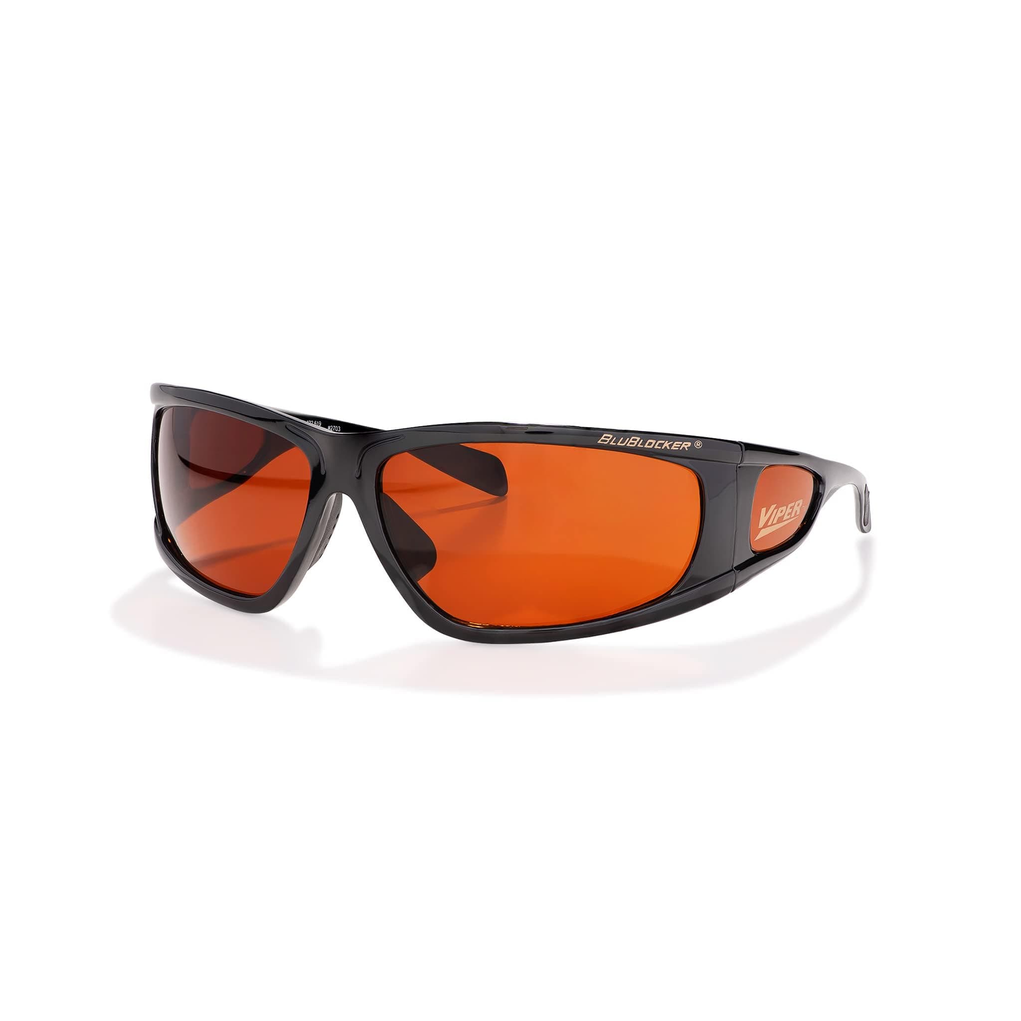 Viper Sunglasses, 100% UV & Blue Light Protection. Rubberized grip. Comfortable