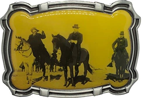 Old Western Cowboy Belt Buckle 1
