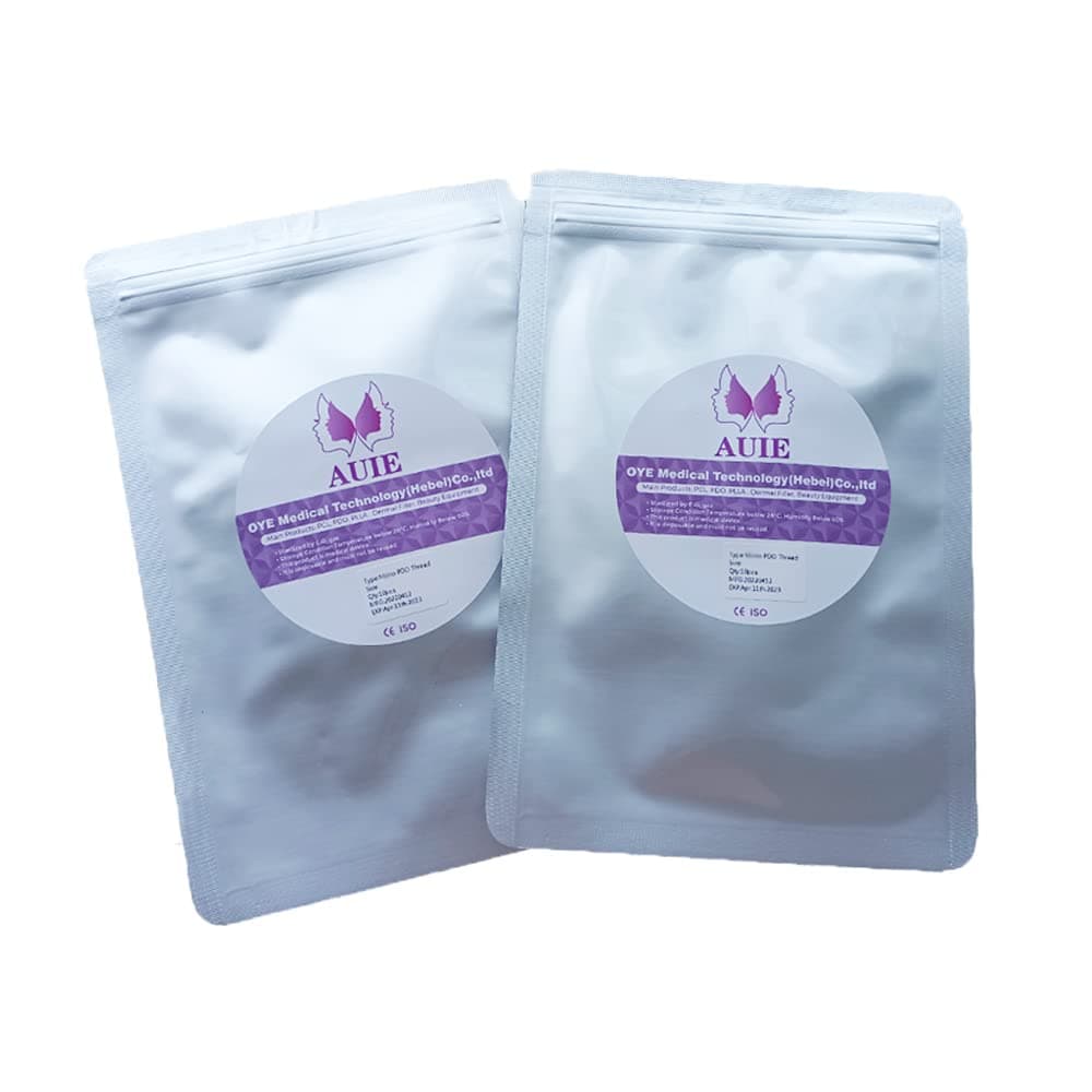 Elves PDO Threads Lift for Face Whole Body Lifting/Mono Screw Smooth Type/Screw Mono PDO Threads for Face lift/Protein Threads for Face/ 20pcs (29G50mm)