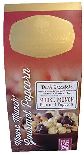 Harry & David Dark Chocolate Moose Munch Popcorn 4.5 Ounce Box