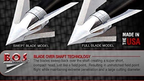 QAD QBE100S Exodus Broadheads by Big Rock