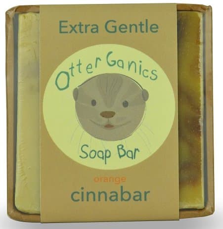 Orange Cinnabar - organic cinnamon bun flavor soap bar