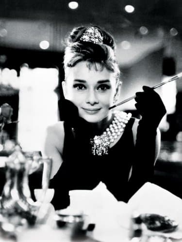 Audrey Hepburn "Breakfast At Tiffany's" Canvas Print, Cotton, Multi-Colour, 3.20 x 60.00 x 80.00 cm
