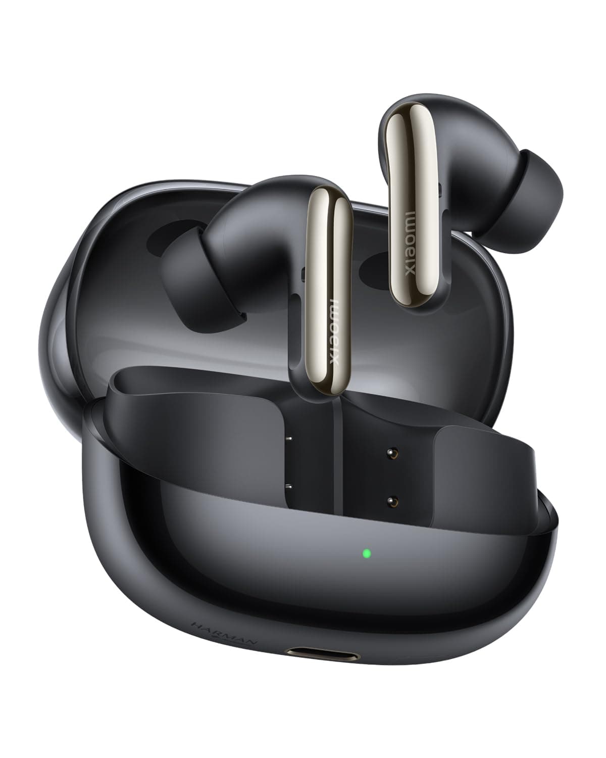 Xiaomi Wireless Earbuds, Xiaomi Buds 5 Pro, Wi-Fi Version, 4.2 Mbps Lossless Audio, 55 dB Active Noise Cancelling, 40 Hours Playback, Supports Dedicated Apps, Recording Function, Black