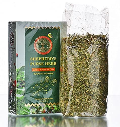 Siberian Treasure Shepherd's Purse Herb, 2.65 OZ (75 Grams) - Shepherd's Purse Herb Tea