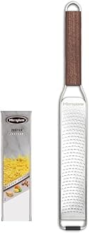 Master Series Wood Handle Stainless Steel Zester Grater
