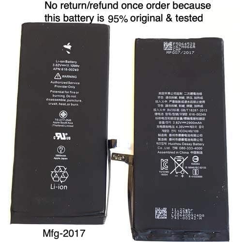 CellParts Replacement Battery for Apple iPhone 6,6 Plus,6s,6s Plus,7,7 Plus,SE,5S (iPhone 6s)