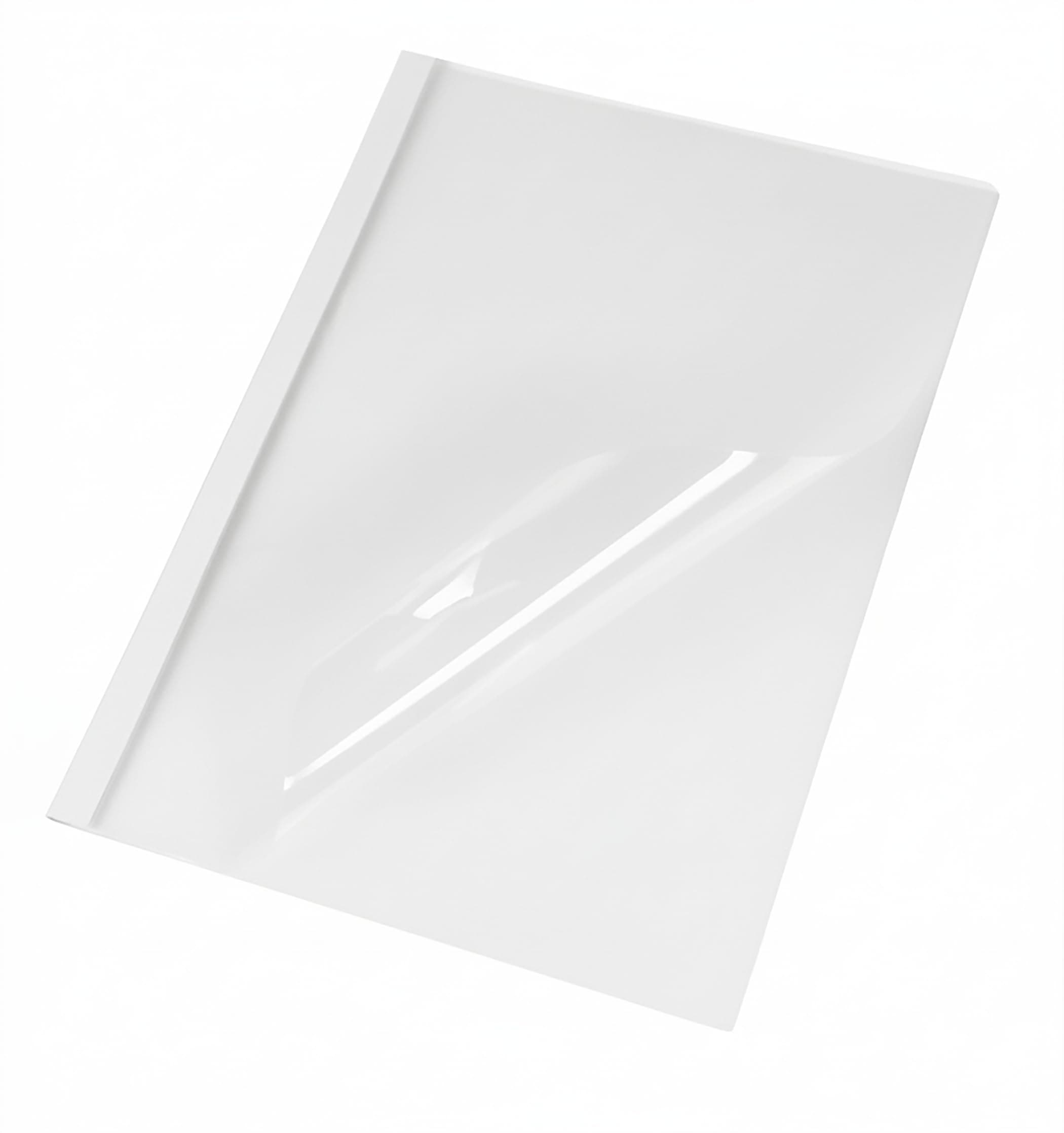 PAVO A4 3 mm Thermal Binding Cover - Clear/White (Pack of 100)