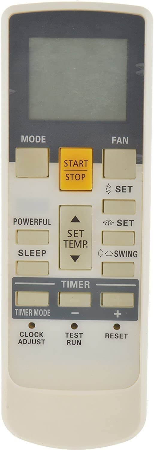 Air Conditioner Remote Compatible with O General Split AC Remote Control Model No :- AR-RAJ1E (Please Match The Image with Your Old Remote) (AC-107A)