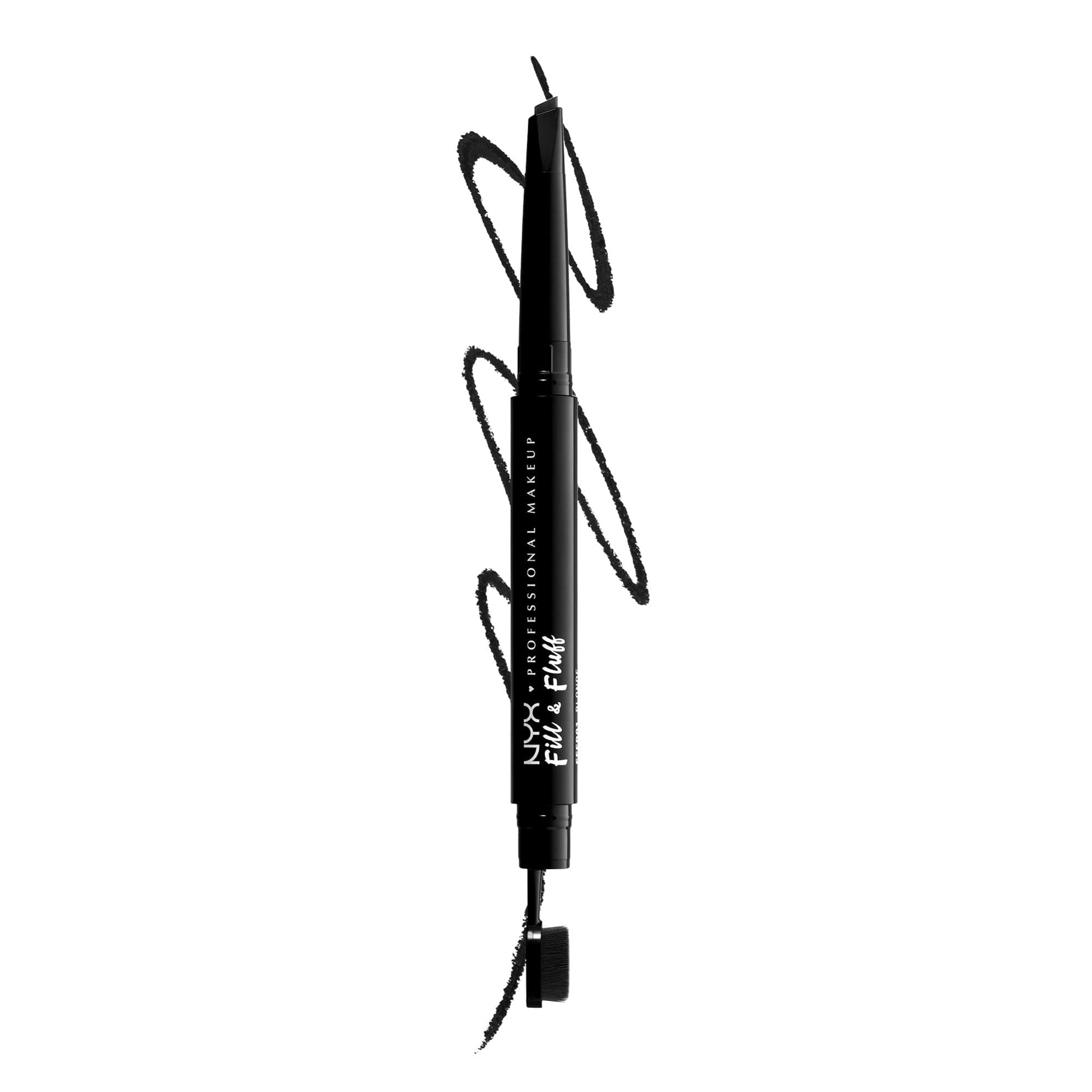 Fill & Fluff Eyebrow Pomade Pencil, Black