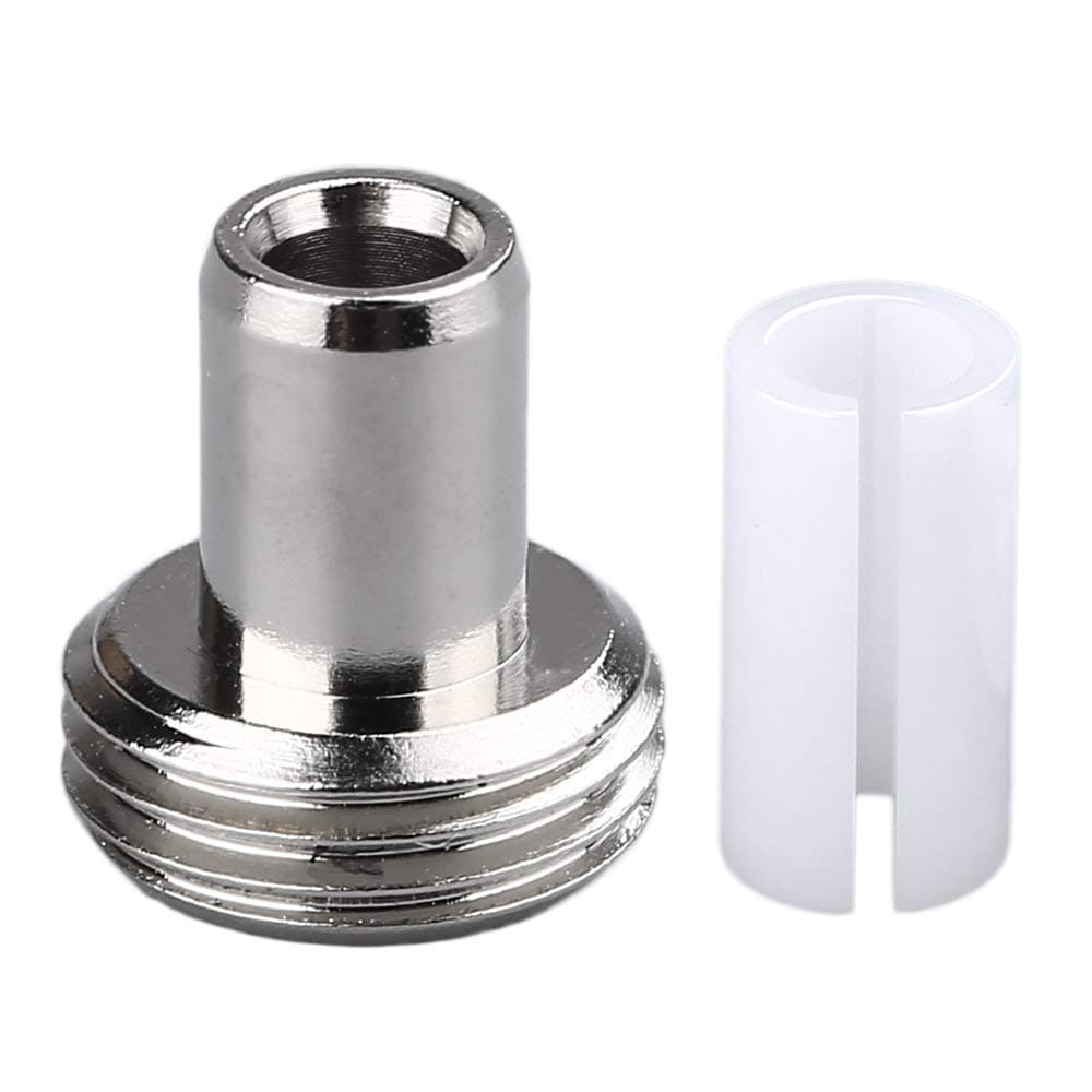 KELUSHI 6Pcs Fiber Optical Tool Accessory Fibre Sleeve Core Spare Ceramic Inserts and Mental Heads for Visual Fault Locator Fiber Cable Tester