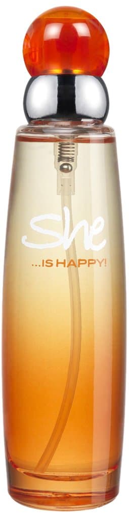 Hunca She Eau de Toilette Perfume, Happy, 1.7 Ounce