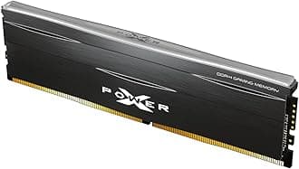 Silicon Power Gaming DDR4 16GB 3600MHz (PC4 28800) 288-pin CL18 1.35V UDIMM Desktop Memory Module RAM Metallic Grey