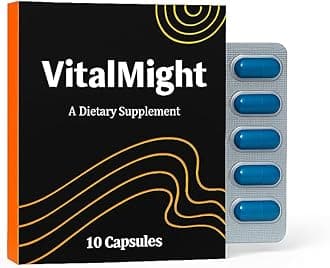Vital Might Sports Nutrition for Improved Performance, Energy and Endurance, 10 Count