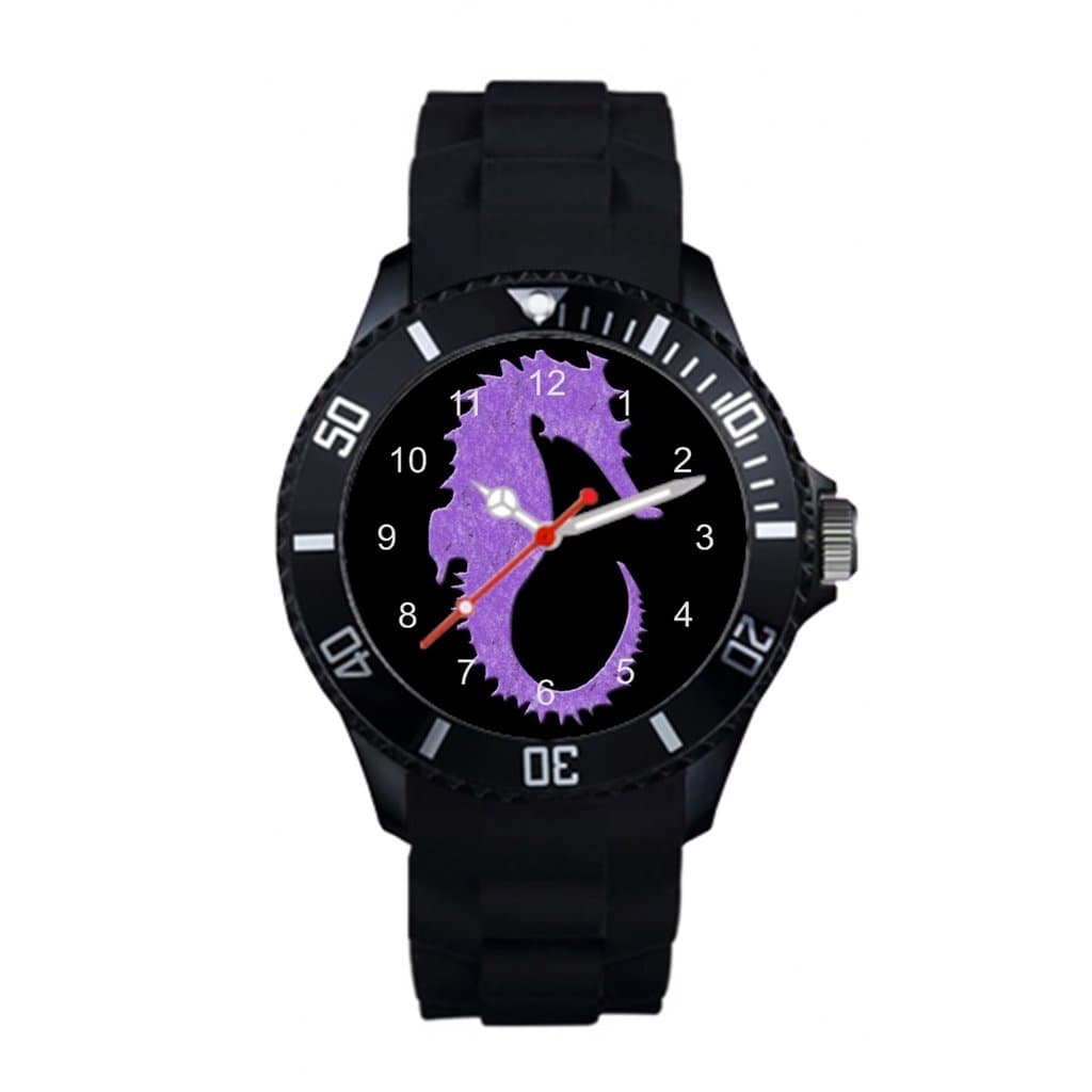 Instyles Purple Seahorse Wristwatch