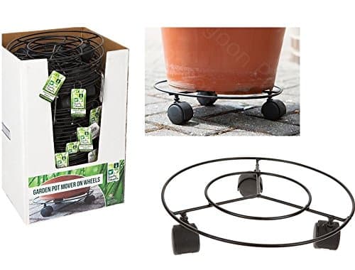 PMS 28CM HEAVY DUTY POT MOVER ON WHEELS W/HANG TAG 36PC FSDU