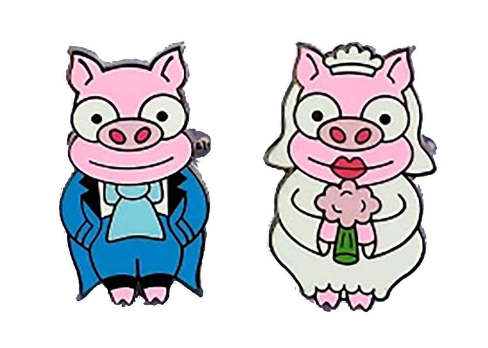 GoellnerdGoellnerd Piggy Wedding Cufflinks