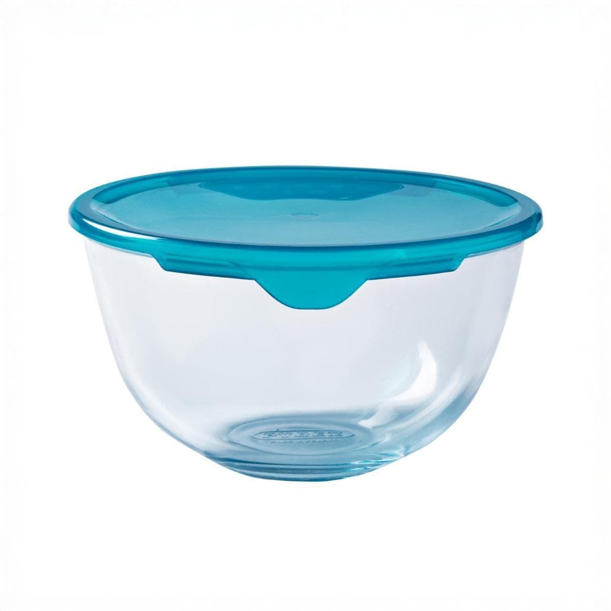 2L Bowl with Lid from Borosilicate Glass Stain Resistant