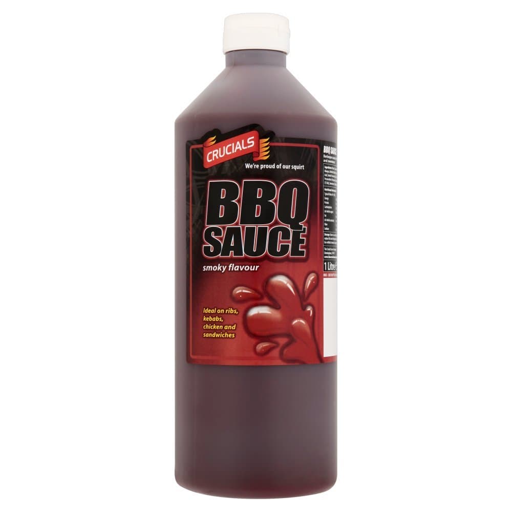 (10 Pack) Crucial BBQ Sauce - 1Ltr