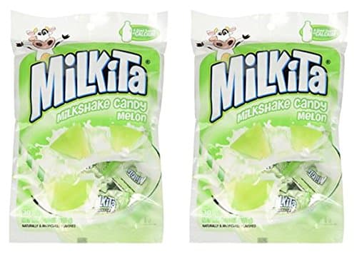 Unican - Milkita Melon Milk Candy Net Wt. 4.23 Oz (Pack of 2)