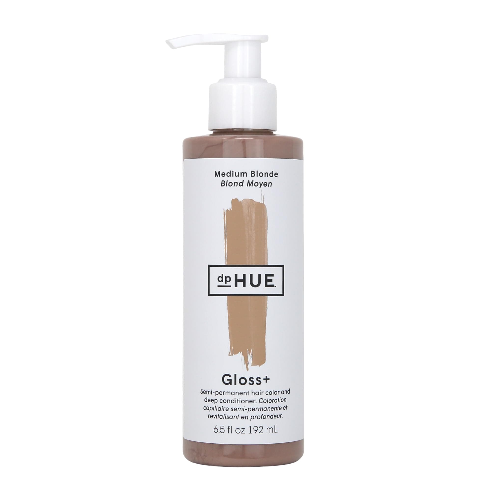 dpHUE Gloss+, Medium Blonde - Boosts Fading & Faded Hair Color - 8-12 Applications per Bottle - Lasts Up to 8 Washes